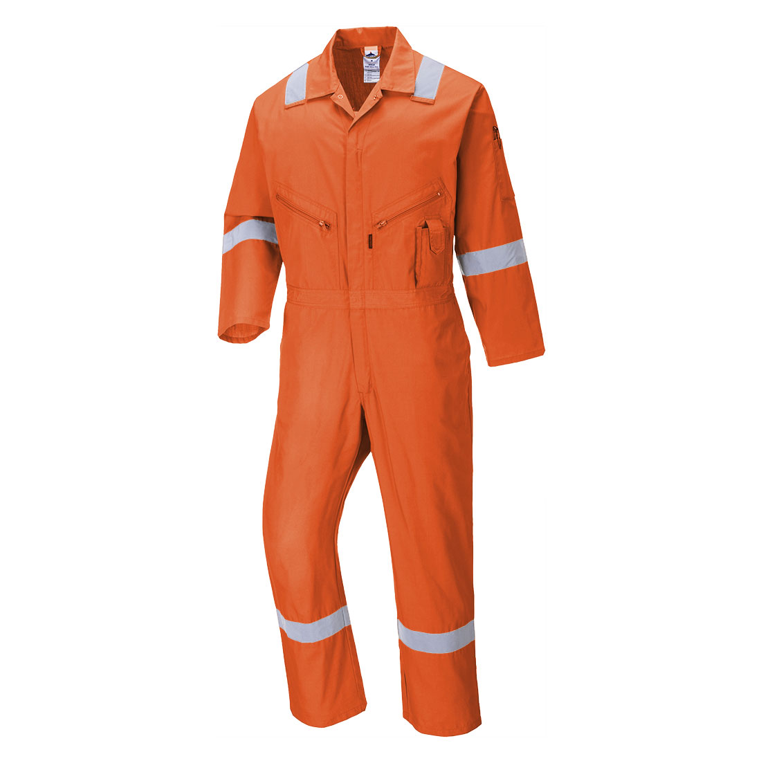 C814 Portwest® Wholesale Iona 100% Cotton Coveralls - Orange